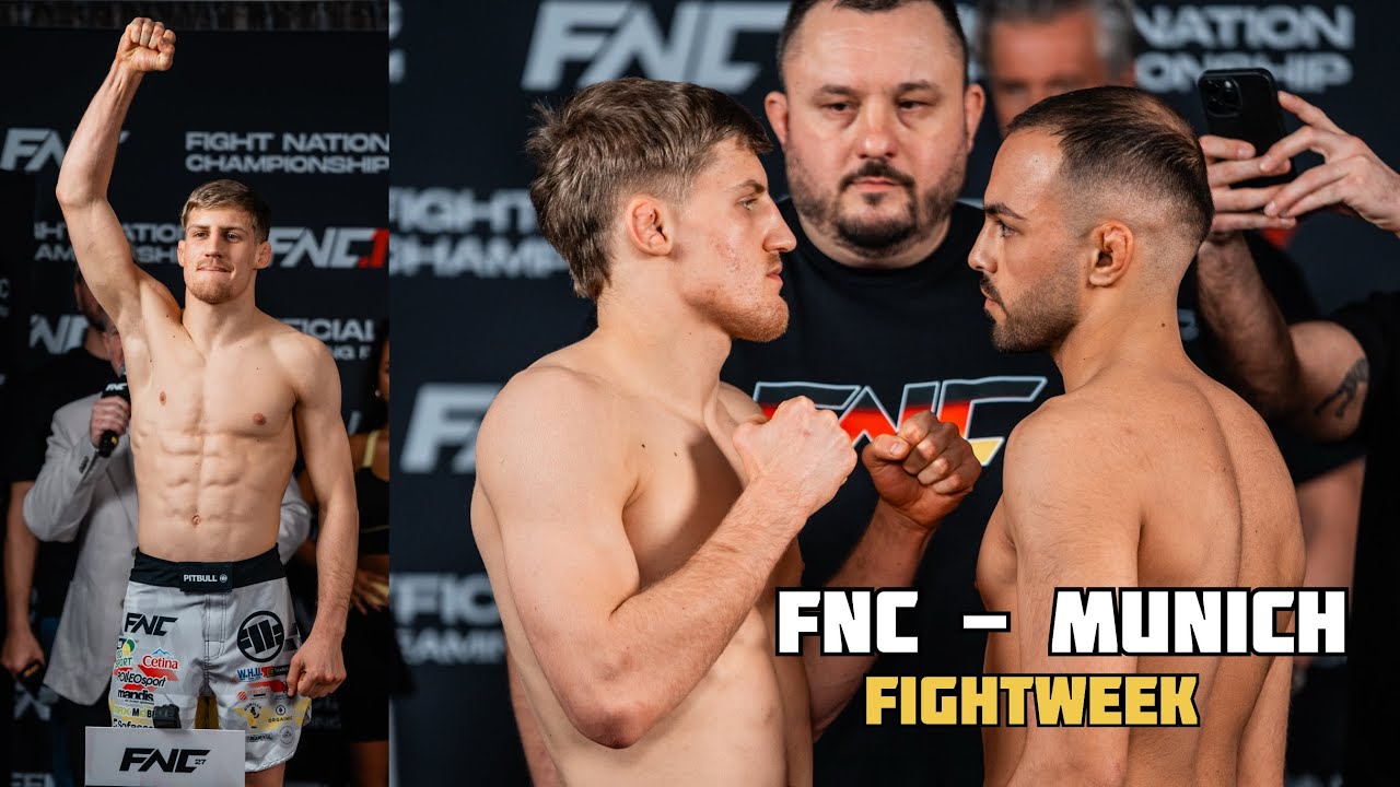 FNC München | Fightweek Behind The Scenes – Weight Cut & Face Off | Elias Erber