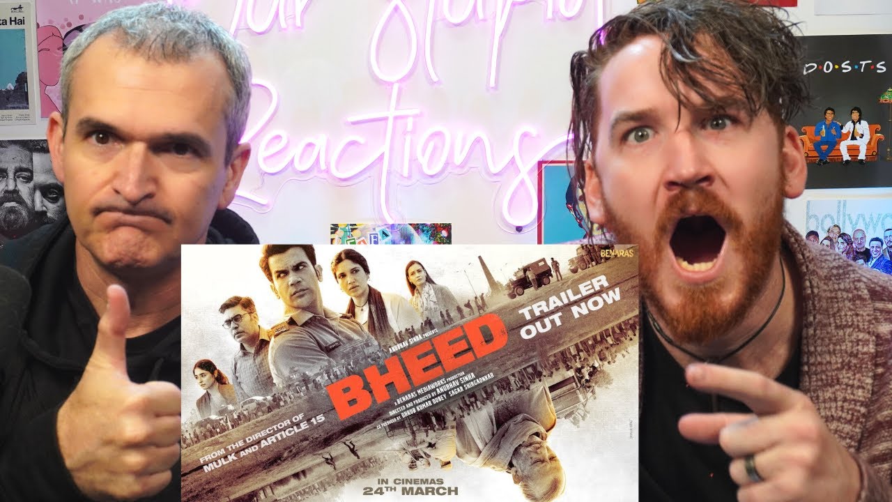 Bheed | Official Trailer | Rajkummar Rao, Bhumi Pednekar, Anubhav Sinha | REACTION!!!