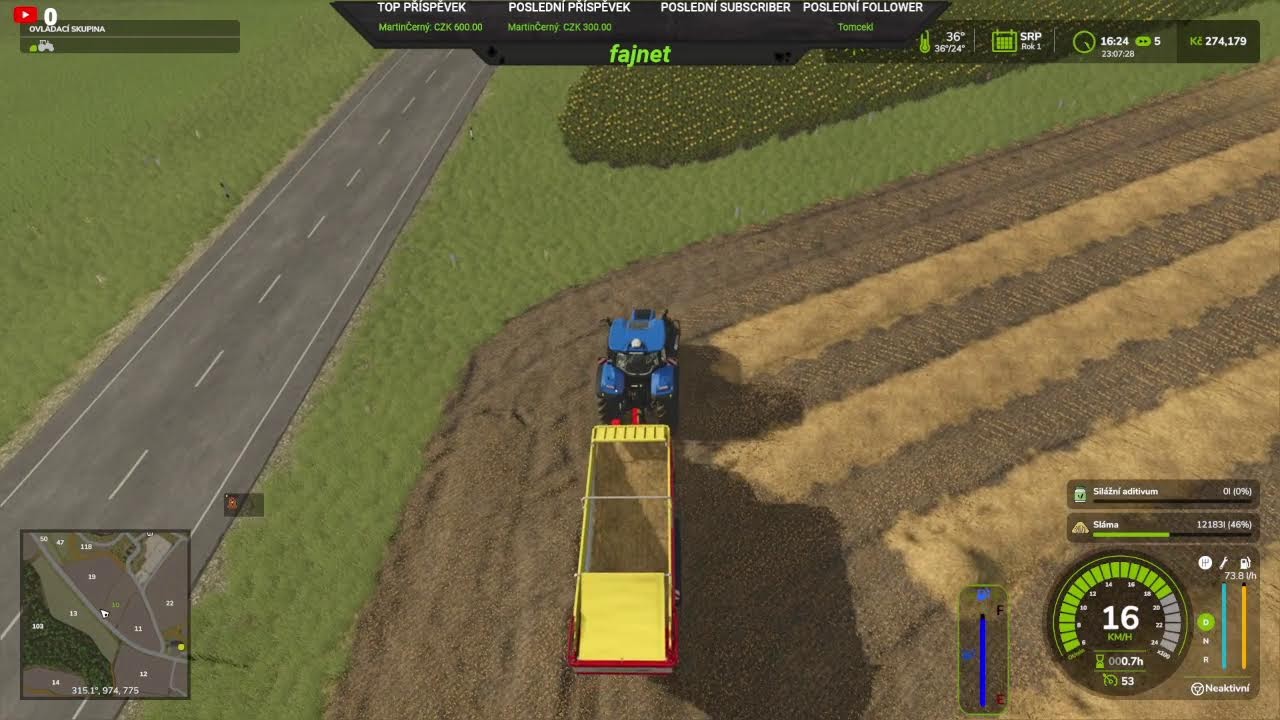 (CZ/SK) FS25 - Monteriggioni - Vítejte ve slunné itálii