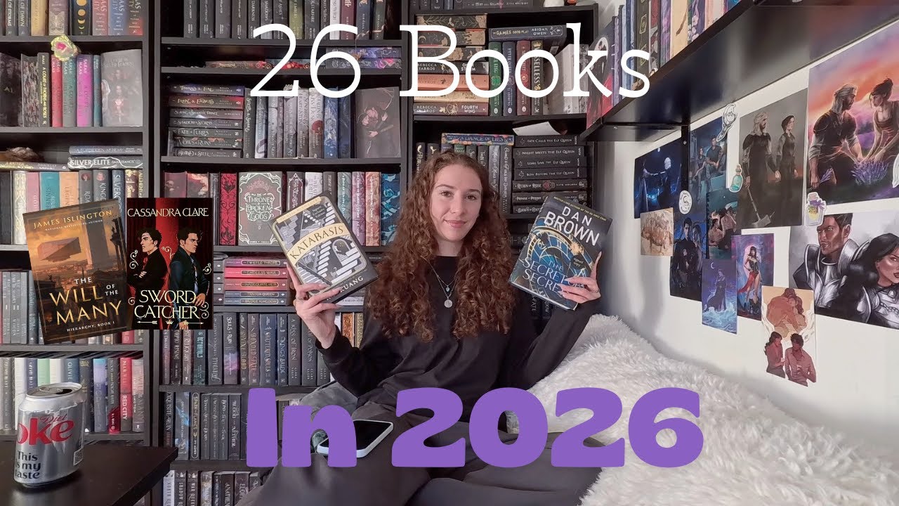 My very first yearly TBR - 26 Books in 2026