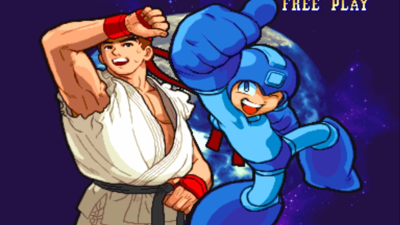 Marvel vs Capcom - Ryu & Megaman