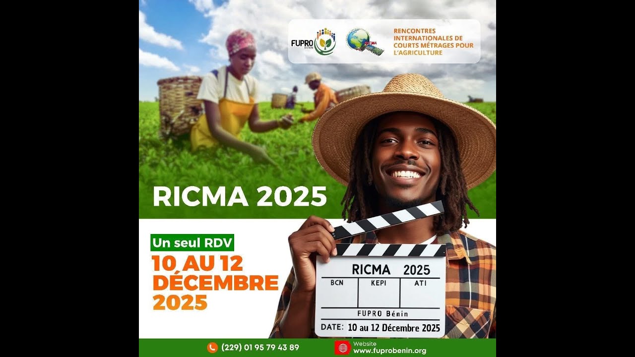 RENCONTRES INTERNATIONALES DE COURTS METRAGES DE L'AGRIICULTURE (RICMA 2025)