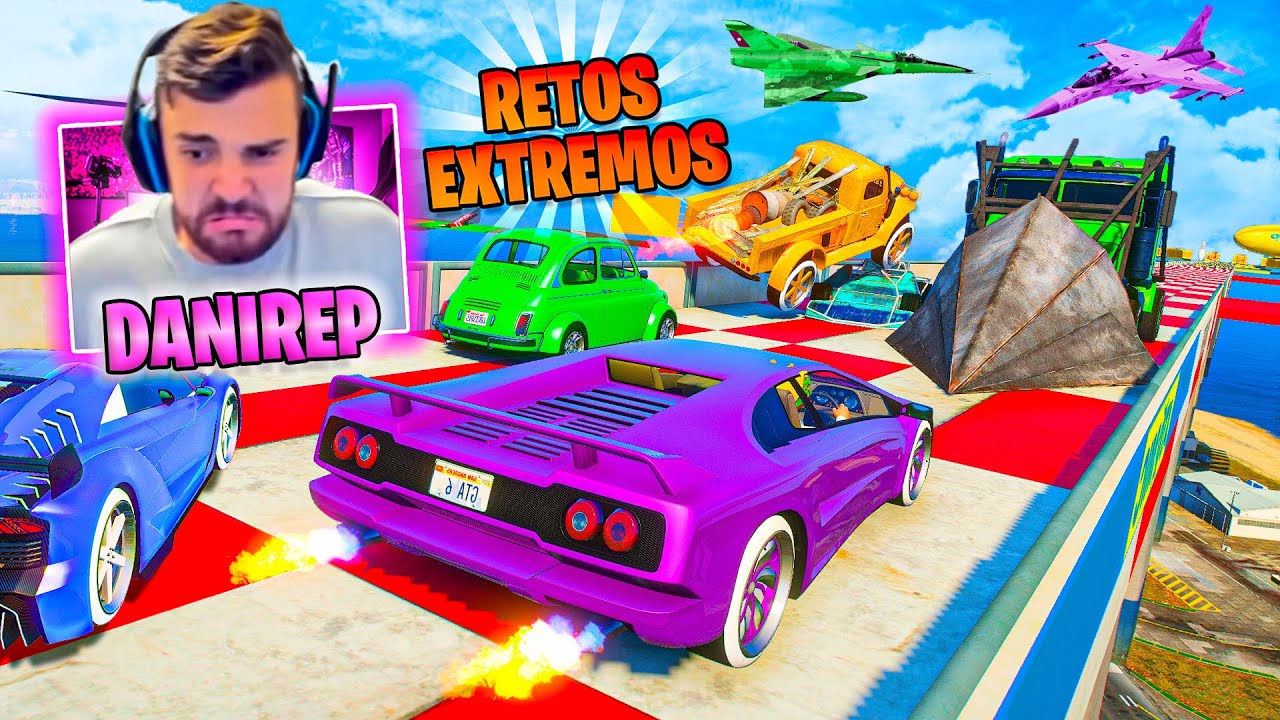 CARA A CARA CON RETOS EXTREMOS! ME ENFADO MUCHO!! - GTA 5 ONLINE