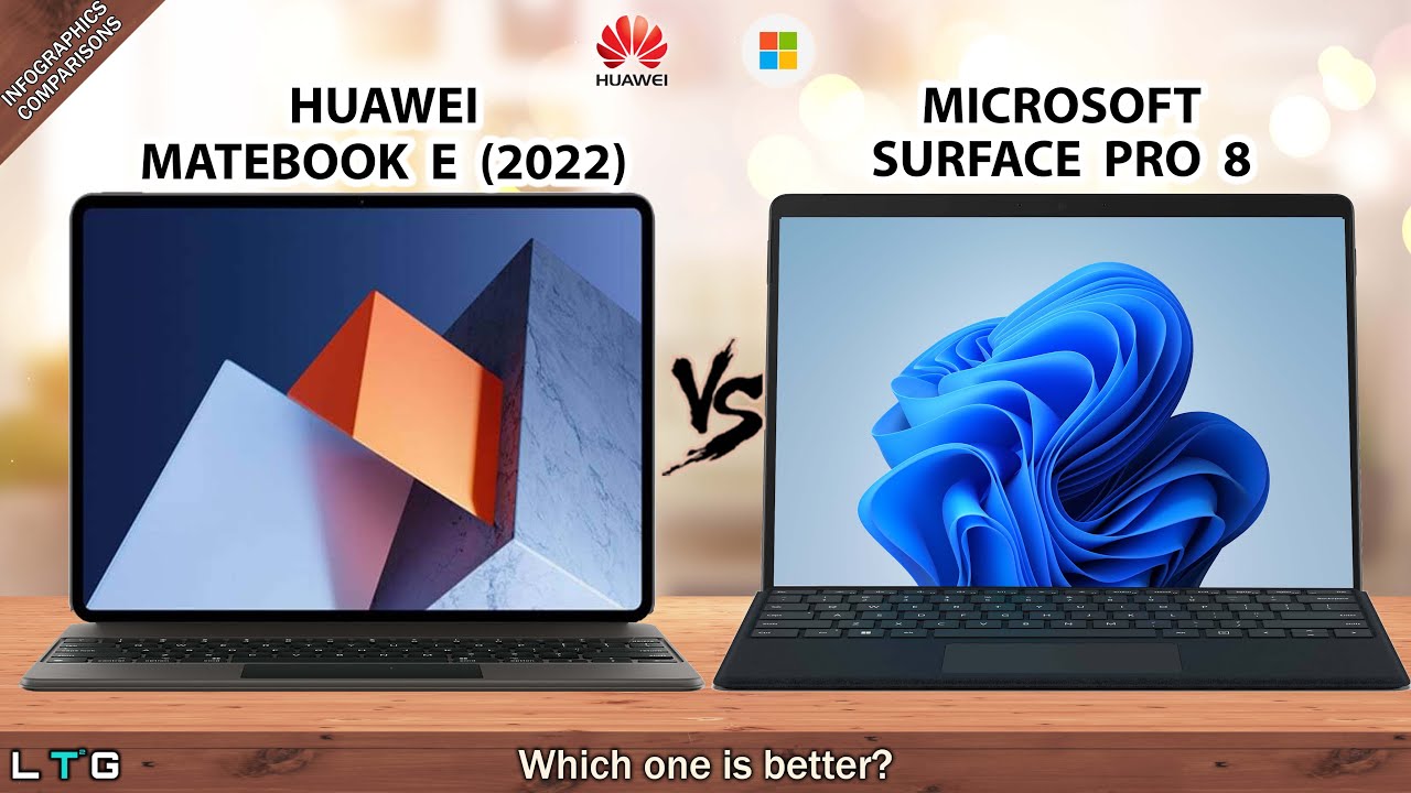 Huawei MateBook E (2022) vs Microsoft Surface Pro 8 (2021) | Which one you should get?