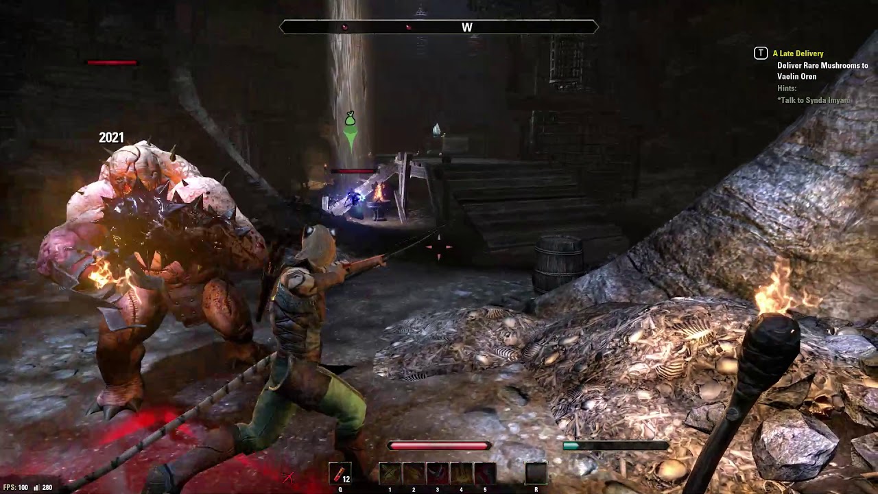 ESO - Lvl 11 Nightblade Archer VS Diablolist Volcatia