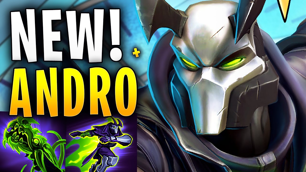ANDROXUS FINALLY FIXED! - Paladins Gameplay Build Dark Stalker