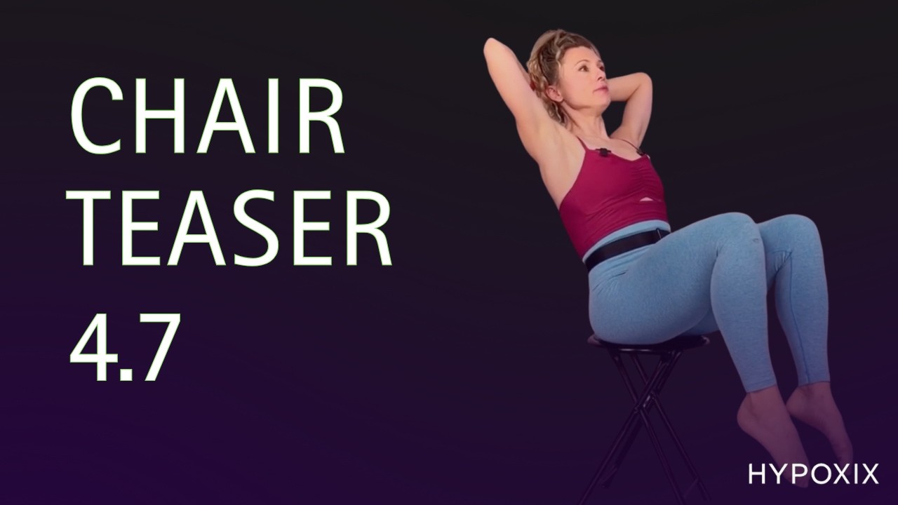 Chair Teaser 4.7 – Seated Pilates Teaser with Higher Leg Lift and 10-Second Breath Retention
