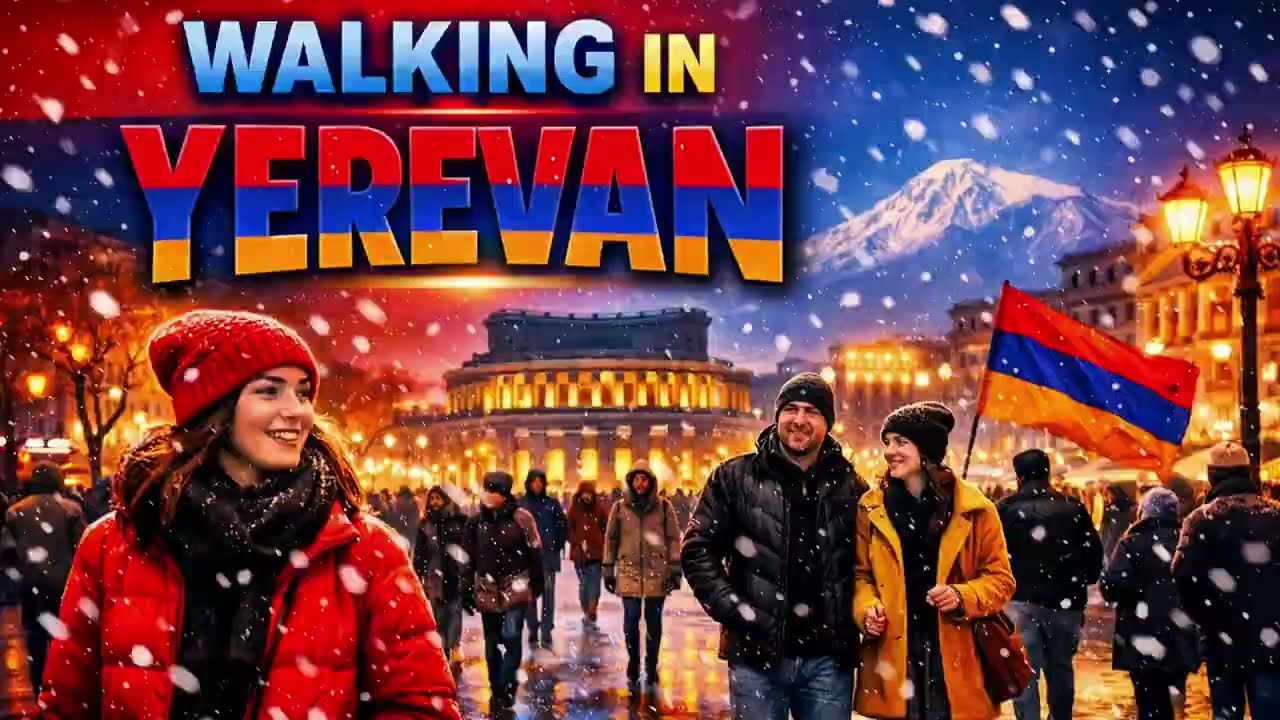 walking in yerevan