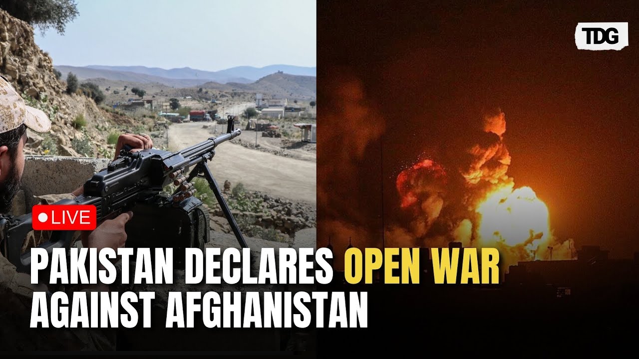 Pak-Afghan War LIVE: Kabul Bombed as Pakistan Declares &lsquo;Open War&rsquo; on Afghanistan