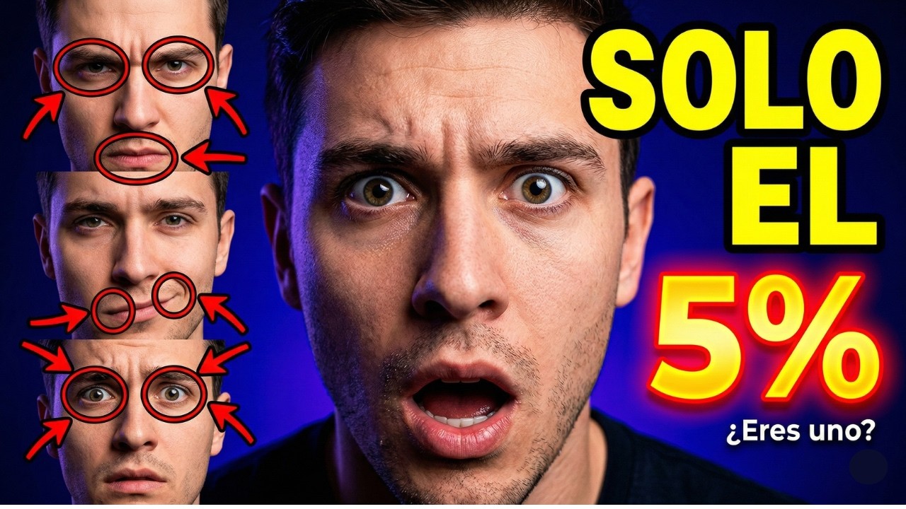 Solo el 5% Acierta Todo: ¿Reconoces Estas Microexpresiones? (Test Visual)