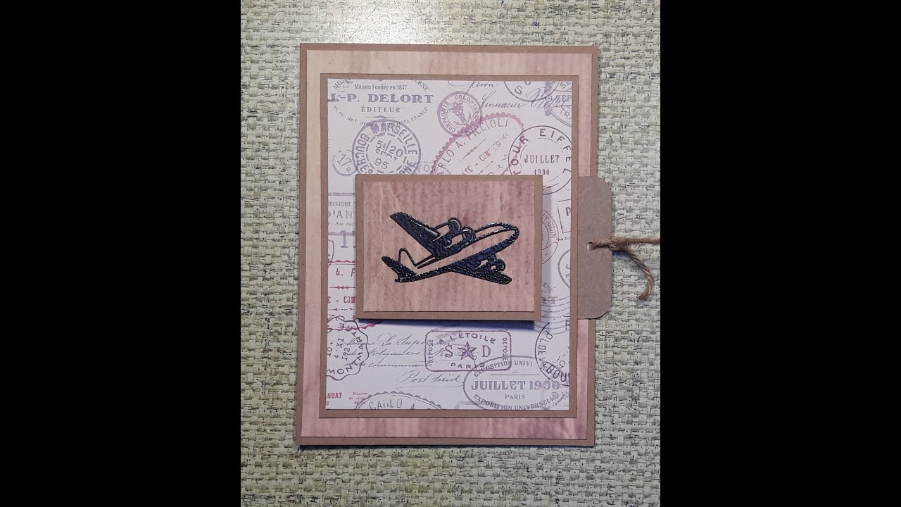 Carte masculine Pop Up 
