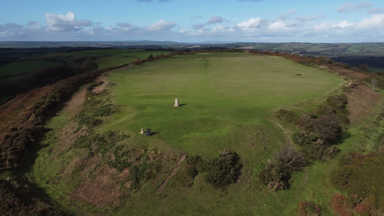 Pilsdon Pen in Dorset - DJI Mini 2 Drone