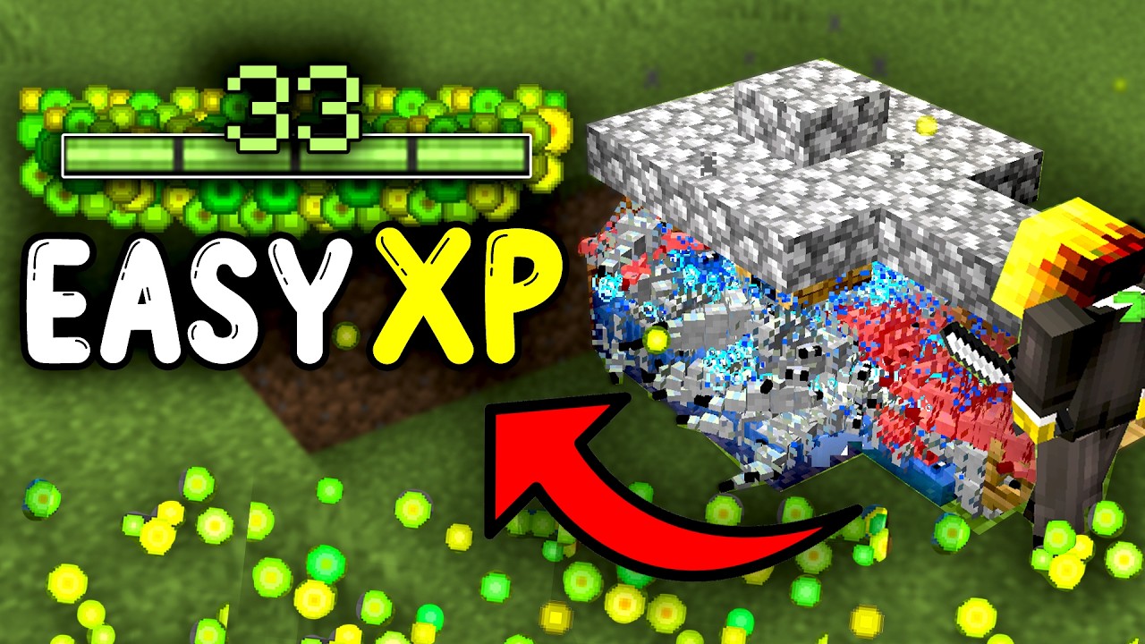 EASY XP FARM - 2 Minute Tutorial!! Minecraft 1.21+!