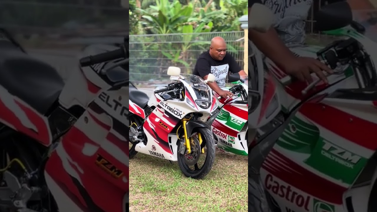 YAMAHA TZM 150 LAWA MERANGGI #2stroke #yamaha #ypvs #tzm #tzm150