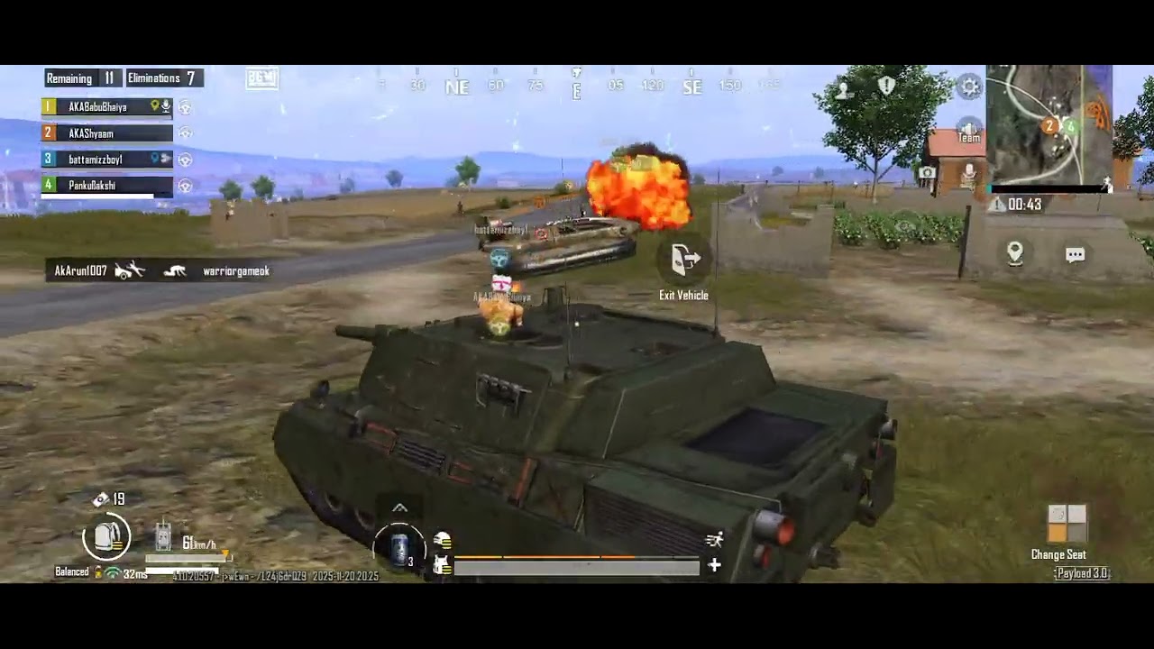 chicken Dinner 55 | #payloaders | two tank mayhem
