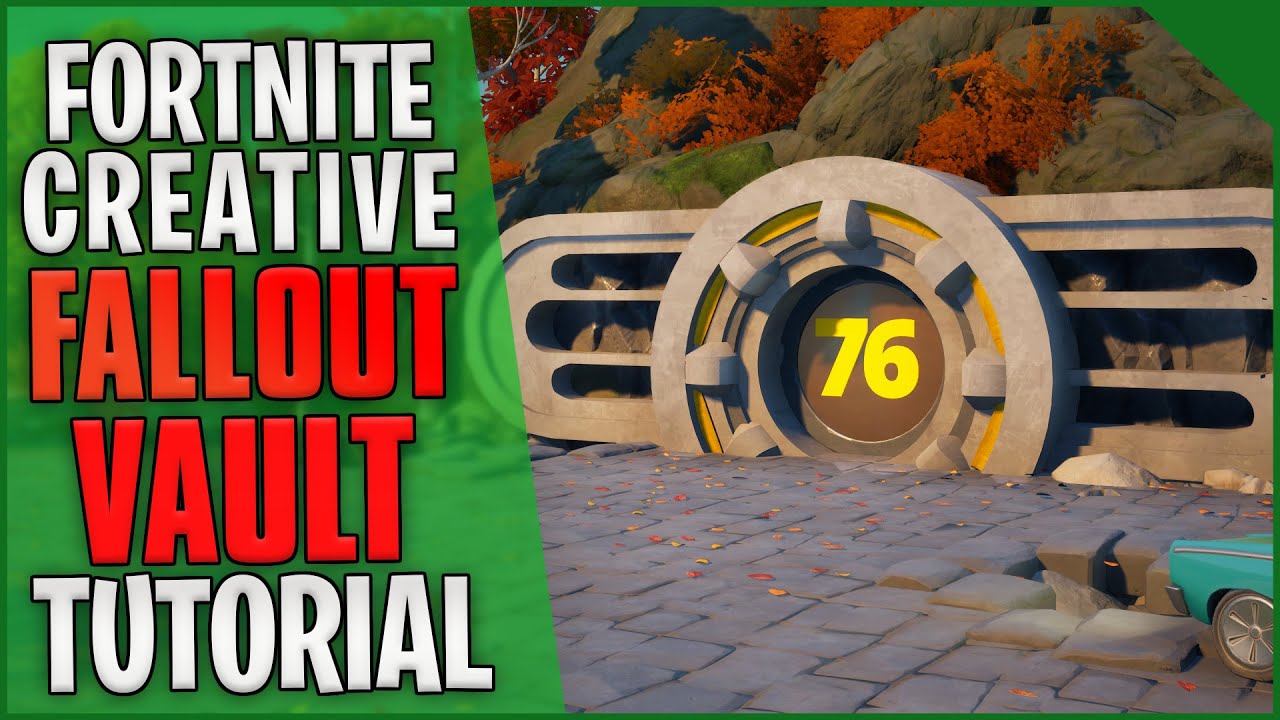 How to Make FALLOUT VAULTS | Fortnite Creative