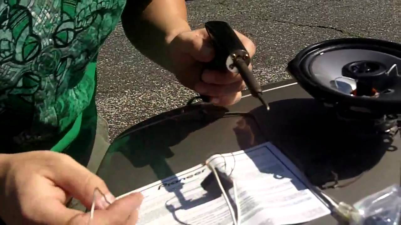 How to Install rear speakers in a 1995 Ford Taurus