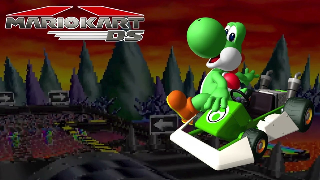 Bowser’s Castle - Mario Kart DS (Slowed Down)