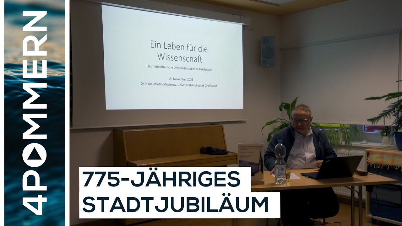 Ein Leben für Wissenschaft und Bildung | Greifswald TV