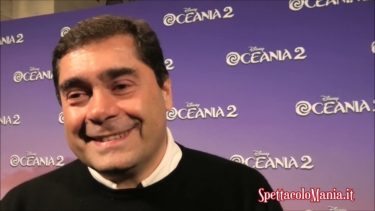 Oceania 2, Fabrizio Vidale: Maui ha una voce possente ma un cuore dolce