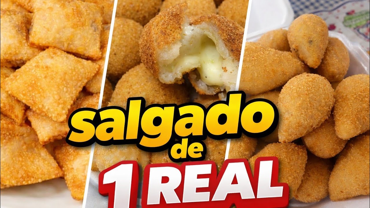 🔥 Como é feito o salgado de 1 real que eu vendo todo dia