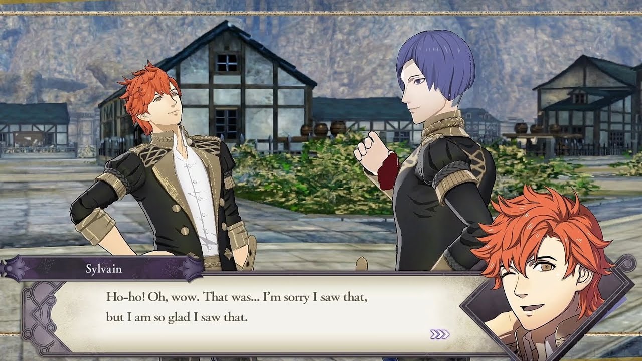 Lorenz & Sylvain Support Conversations  - Fire Emblem: Three Houses [Switch]