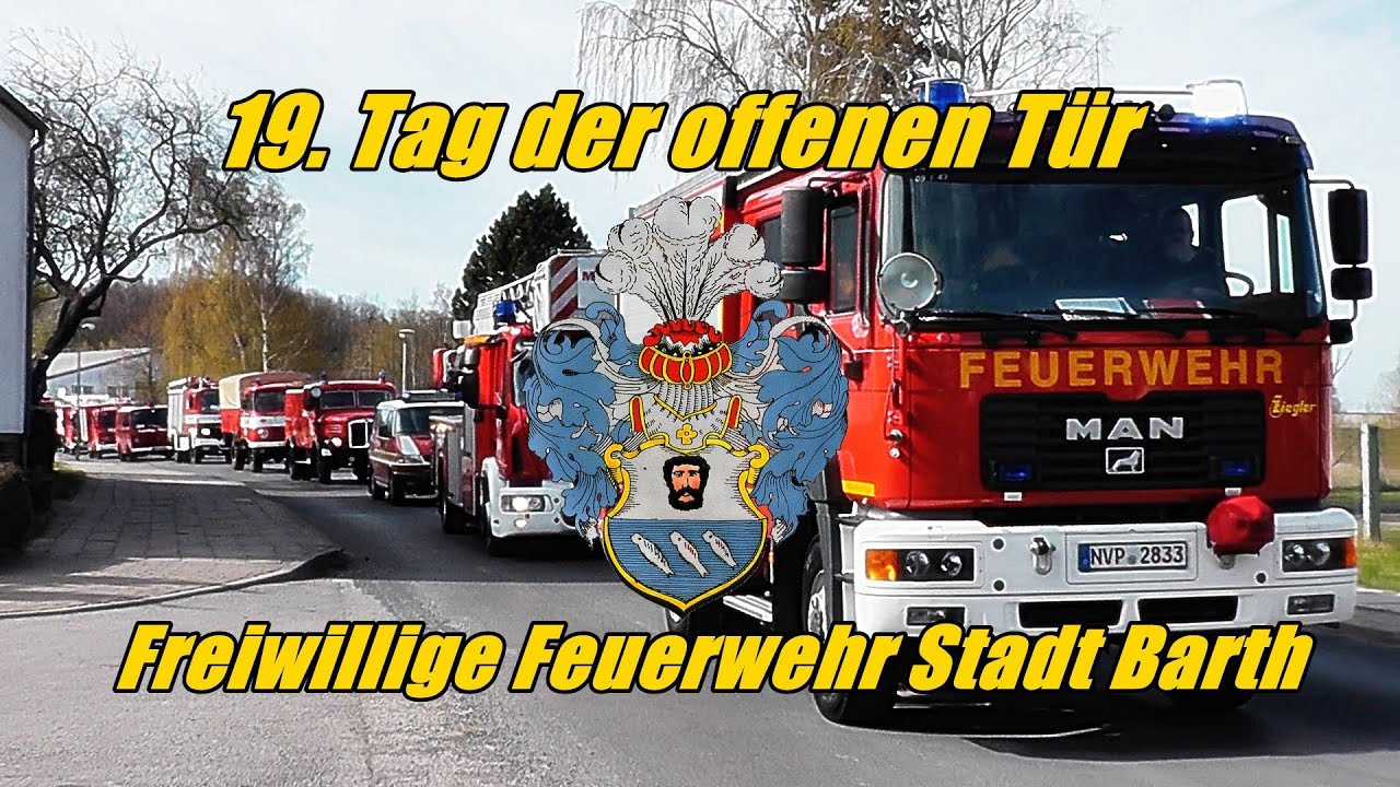 [Blaulichtkolonne] Tag der offenen Tür FF Barth 2013
