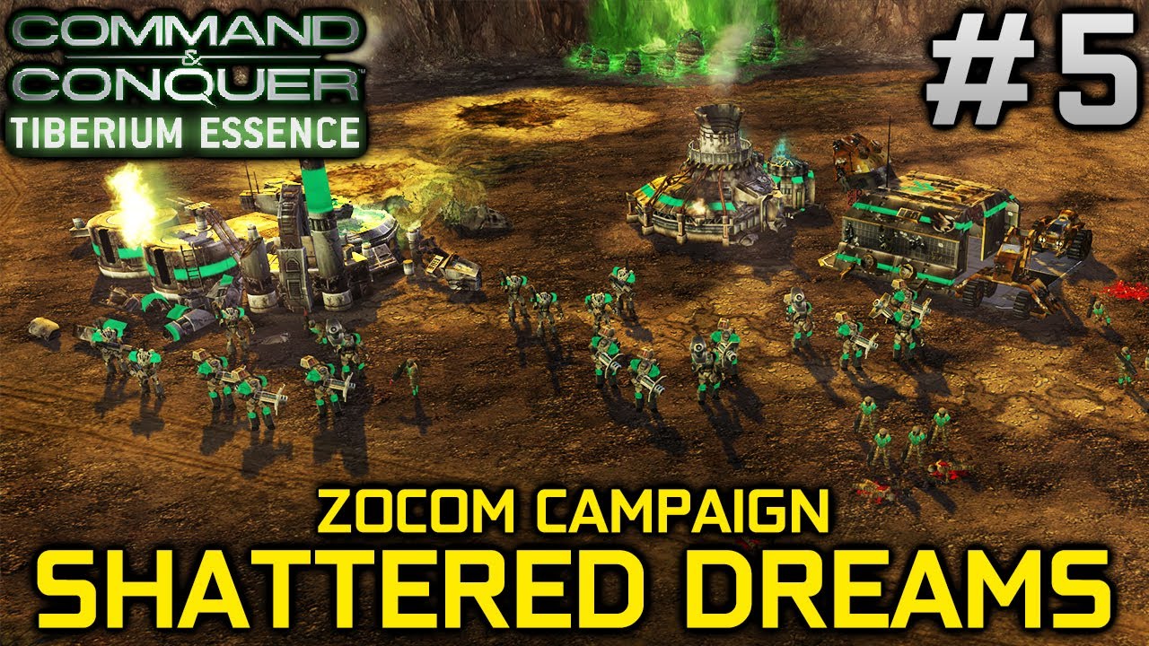 C&C Tiberium Essence - Shattered Dreams (ZOCOM Campaign) | C&C 3 Tiberium Wars
