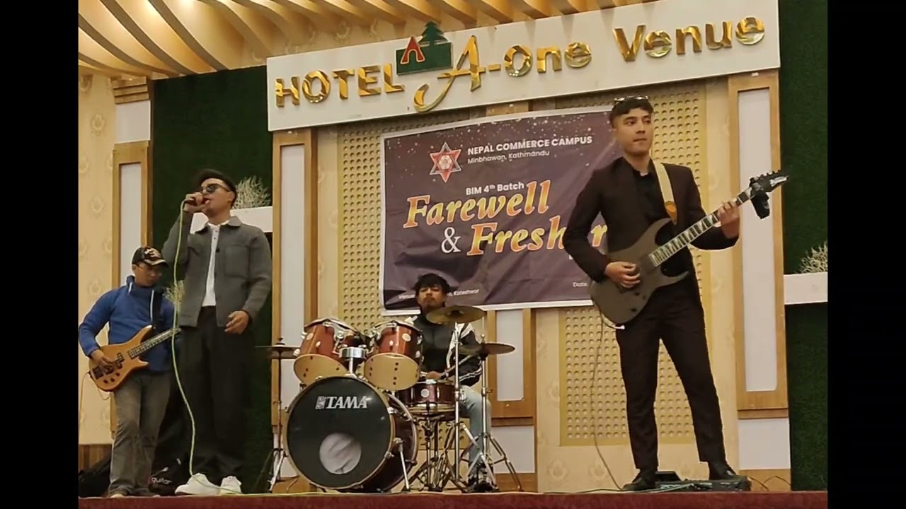 Mercedes Benz - Cobweb | Cover at College Farewell