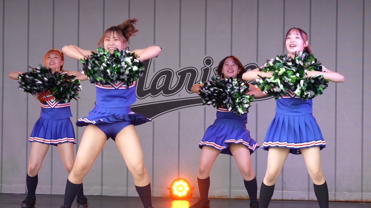 大学生たちのチアダンスZOZO