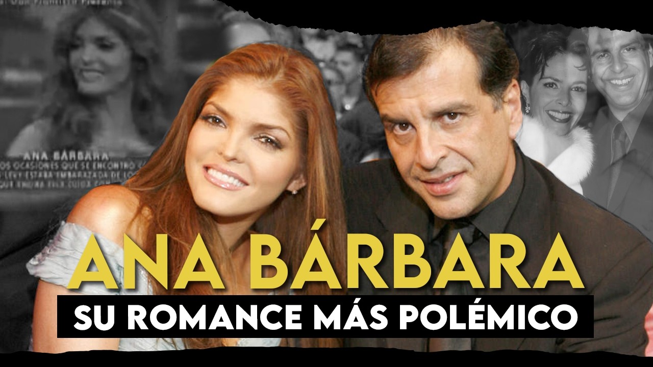 “Le di un beso a su pancita” La historia detrás del romance más polémico de Ana Bárbara  - Play Us