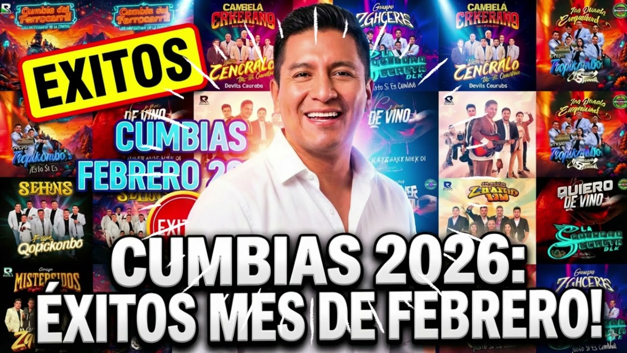 Cumbias 2026 Exitos Mes de Febrero #Cumbia #Viralvideoシ  #Sonideros