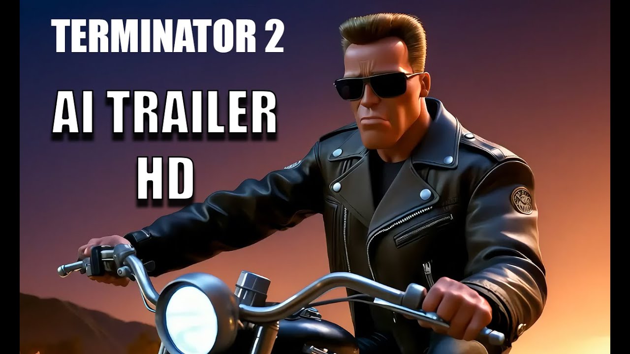 Terminator 2 Judgment Day -  Pixar version - video Ai Generated Trailer teaser