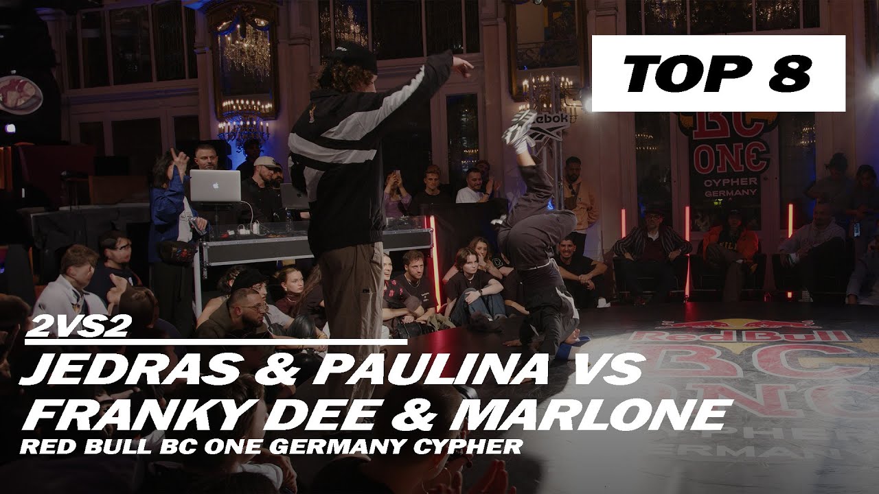 JEDRAS & PAULINA VS FRANKY DEE & MARLONE | 2VS2 HIPHOP X BREAKING | RED BULL BC ONE GERMANY CYPHER