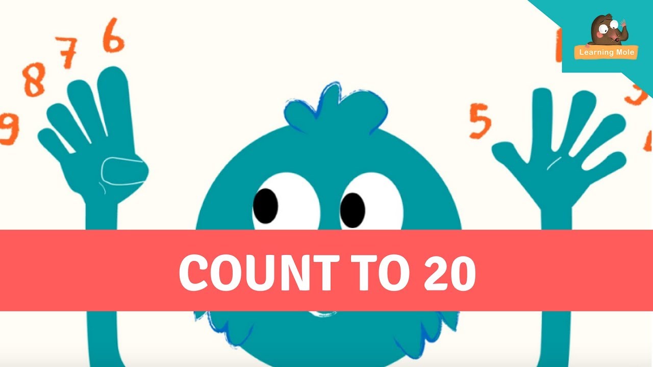 Counting to 10 for Pre-schoolers and Kindergarten Children | Finger Counting to 20 | Counting