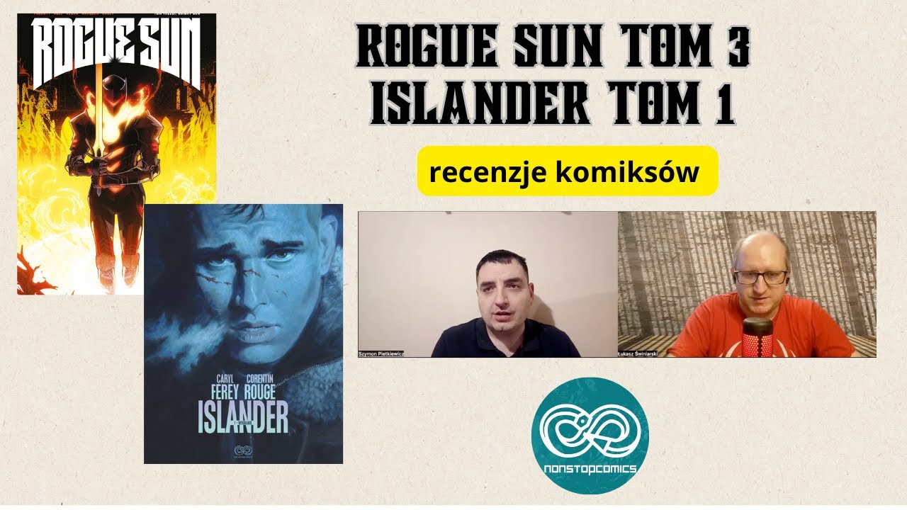 Rouge Sun tom 3: Inslander tom 1 -  recenzja komiksów