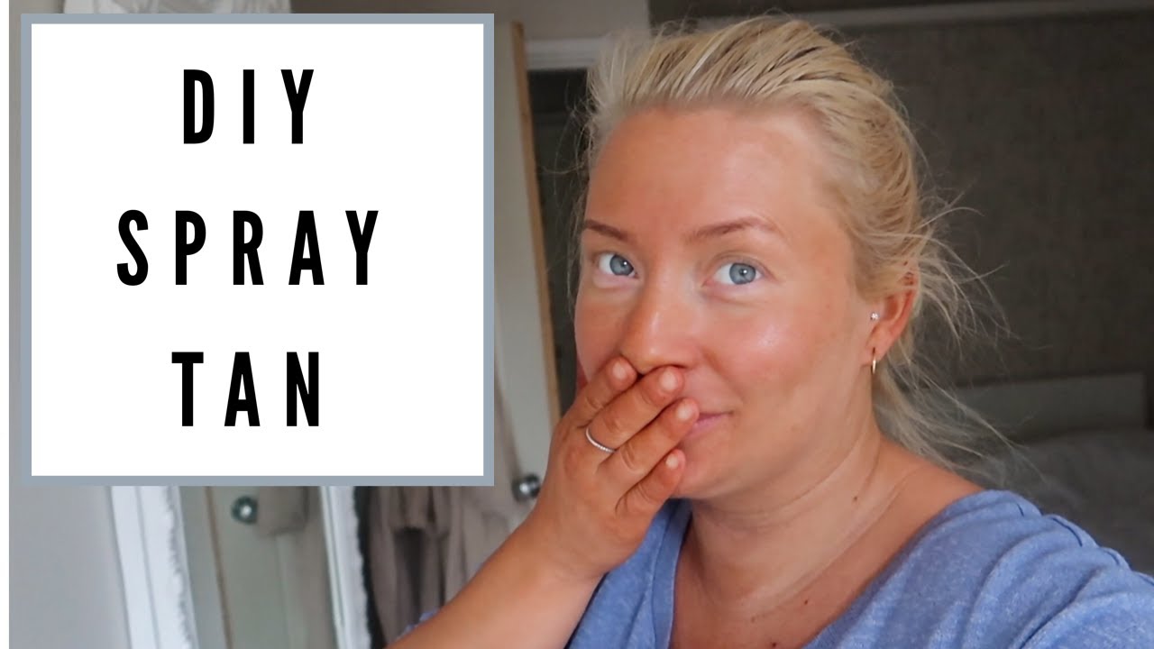 I PANICKED!! | DIY SPRAY TAN | SPRAY TANNED MY HUSBAND!! | MAXIMIST SUNTANA REVIEW