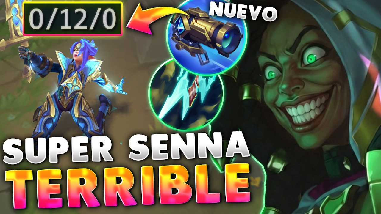 😱¡LA PESADILLA de RIVEN! ¡USÉ la *SENNA TOP* con EXHAUST y su BUILD PEDORRA que LE HIZO VOMITAR!