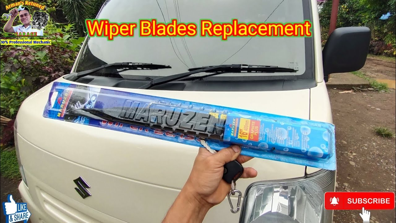 How to replace Wiper blades?