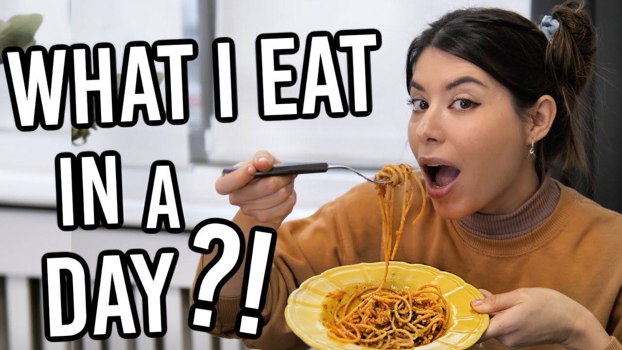 WHAT I EAT IN A DAY 2021😋 COSA MANGIO IN UN GIORNO PER TORNARE IN FORMA *PRIMA DELLE FESTE*!