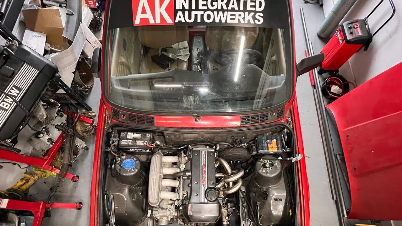 3SGE BEAMS TO BMW E30 SWAP KIT ON OEM TOYOTA ECU | EST:2017