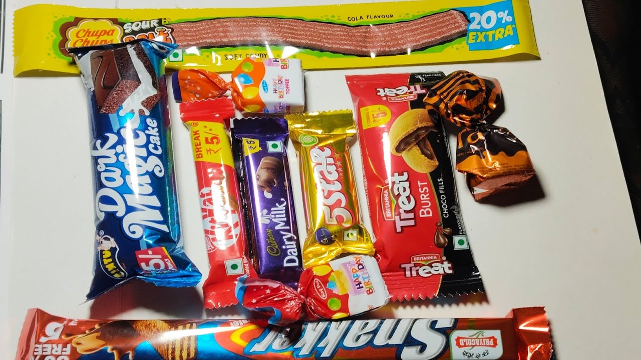 Kit Kat chocolate l treat chocolate 🍫 l 5 Star ⭐ l Suakkar chocolate 🍫 l satisfying video l unboxing