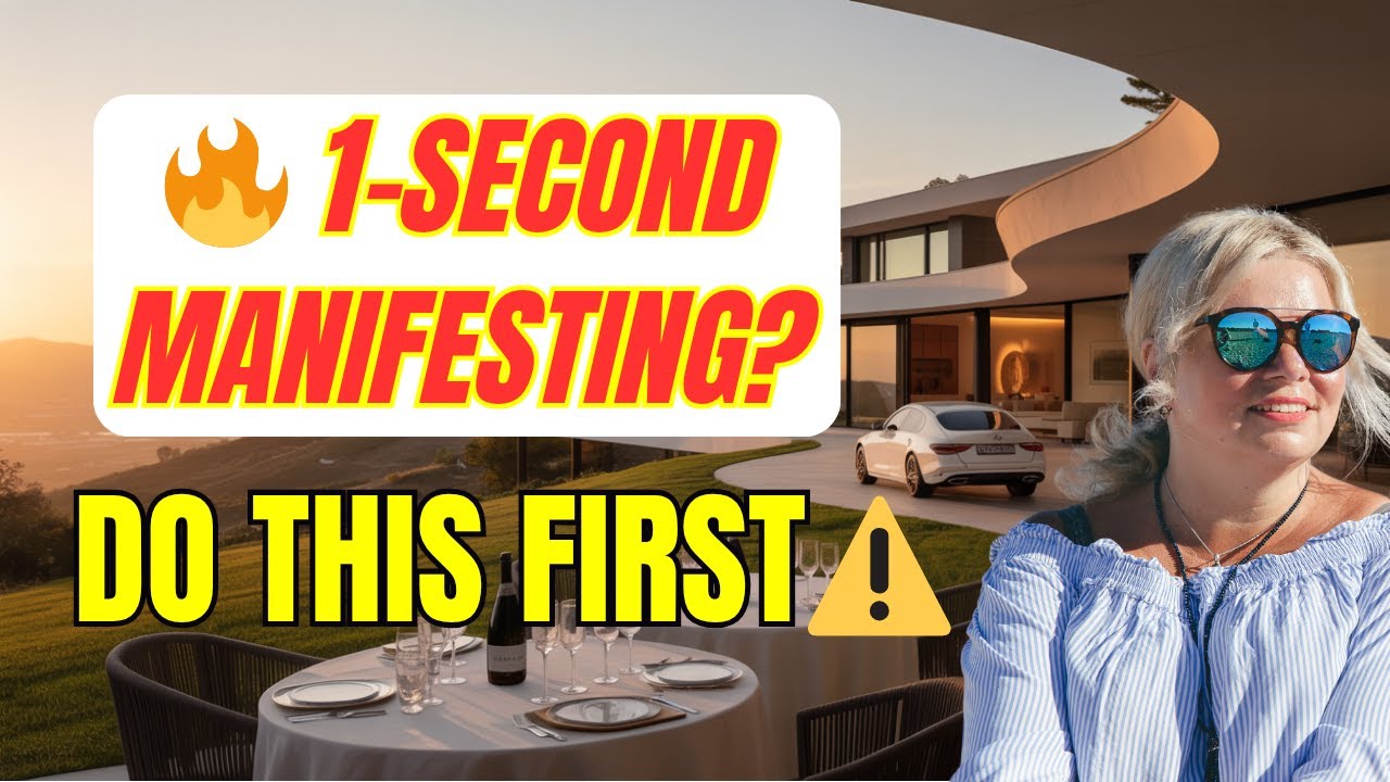 Manifest in 1 Second? Not Until You Do THIS First