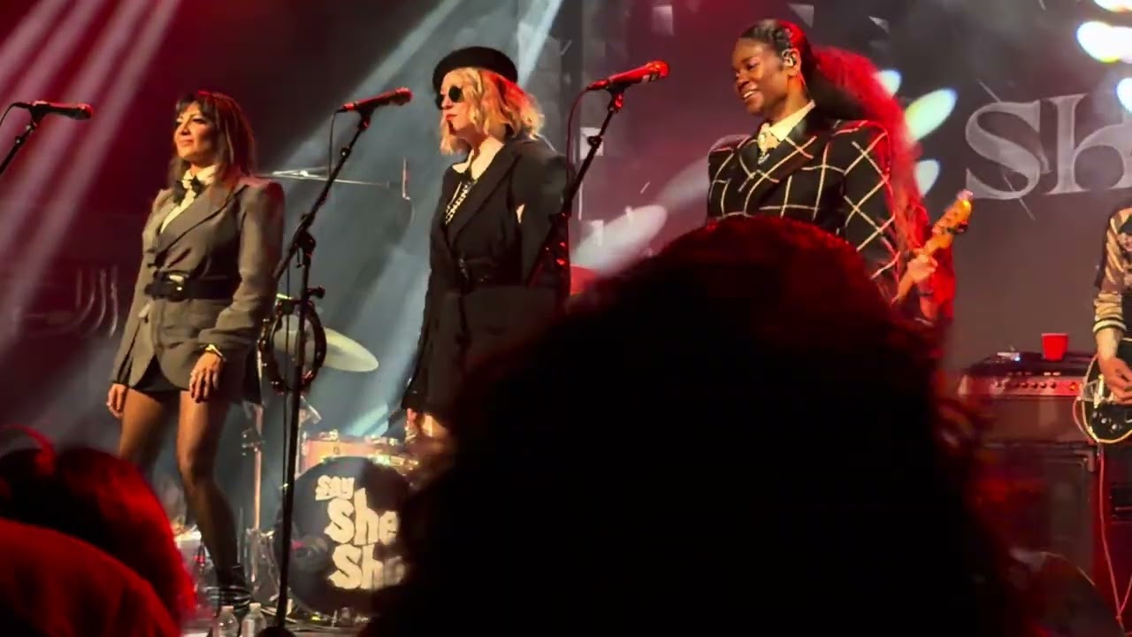 Say She She, “Slippery People” (Talking Heads cover), Warsaw, NYC, 2/20/2026