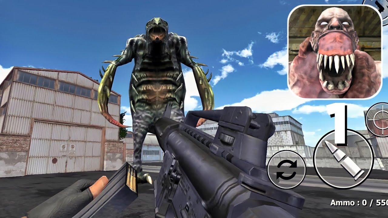 ZOMBIE EVIL KILL 3 - DEAD CITY Gameplay Part 1 (Android) | Levels 1-10