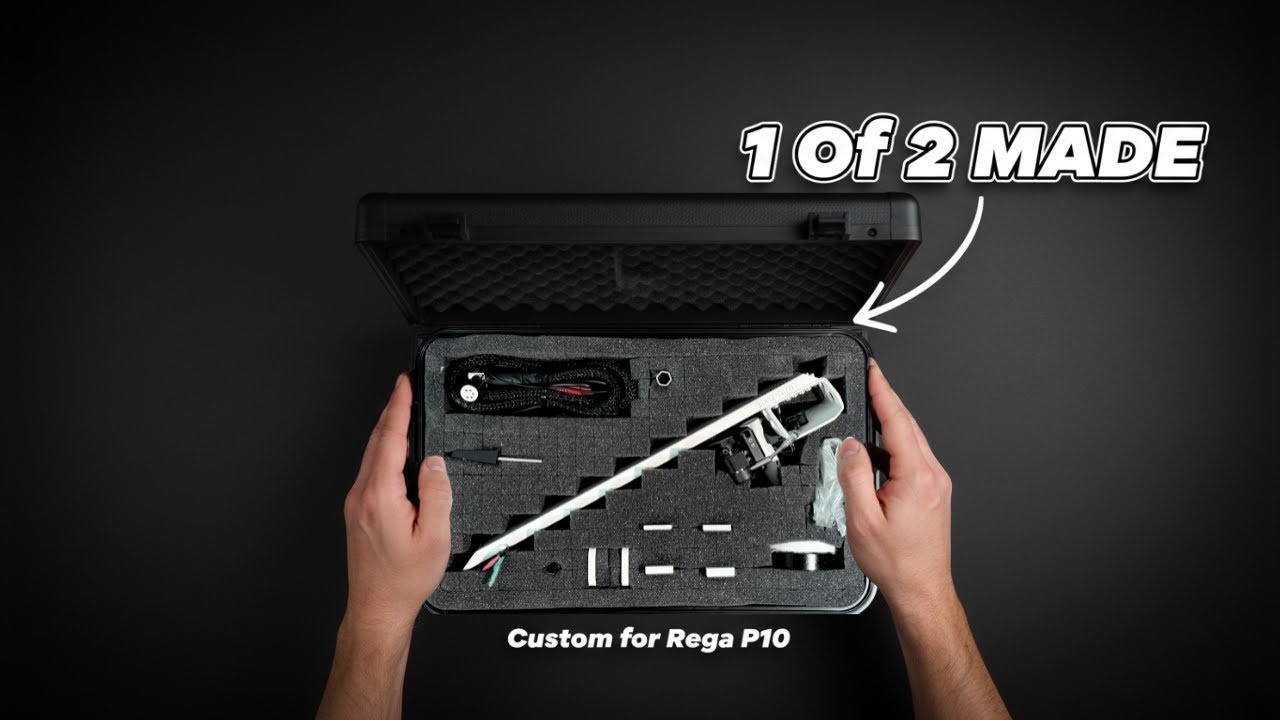 Тонарм Supatrac Blackbird для Rega P10 | Распаковка