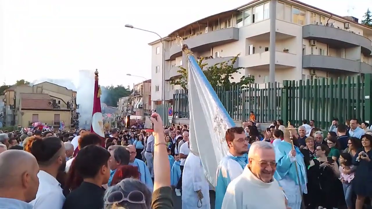 Processione Maria Ss della Visitazione Enna 2023    Parte.3