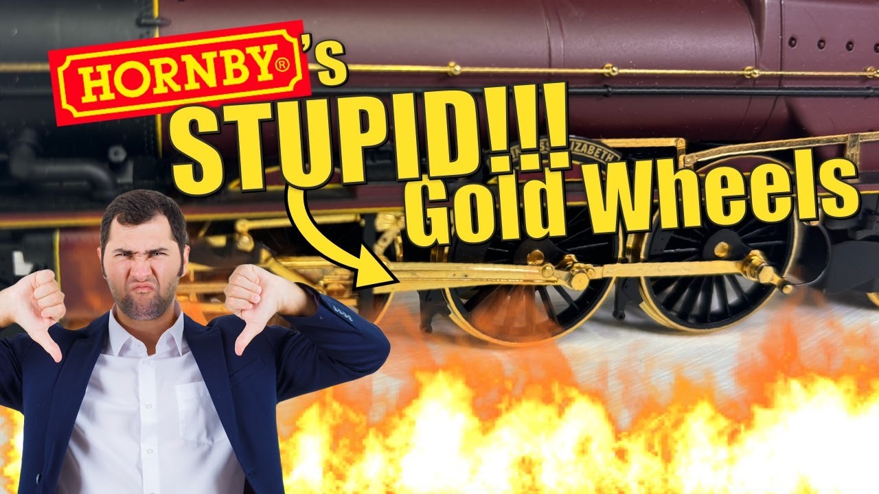 STUPID Gold Plated Model Railway Locomotives | Hornby's Princess Elizabeth & Flying Scotsman Roast