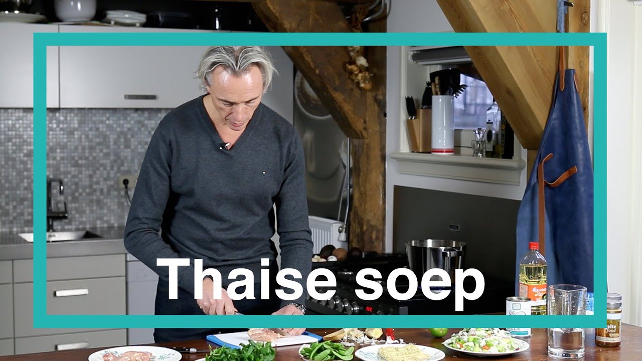 Hoe maak ik Thaise kippensoep in 15 minuten? | Meneer in de Keuken