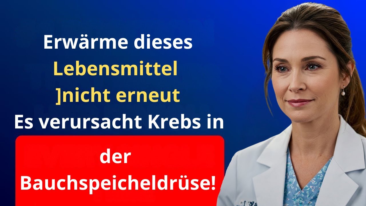 Ärzte warnen: Diese 5 aufgewärmten Lebensmittel erhöhen Krebsrisiken ab 70